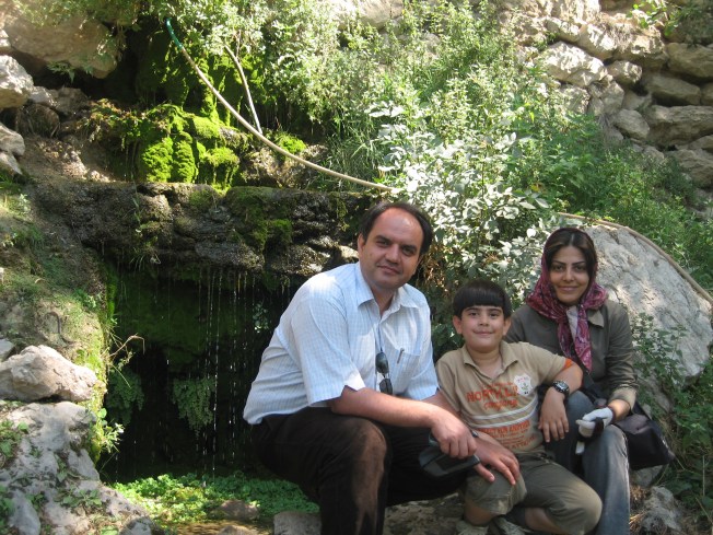 Vahid and Family - outdoors